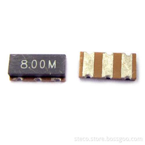 Ceramic Resonators with Frequency Ranging from 1.8M to 50MHz with Dip and SMD Casing